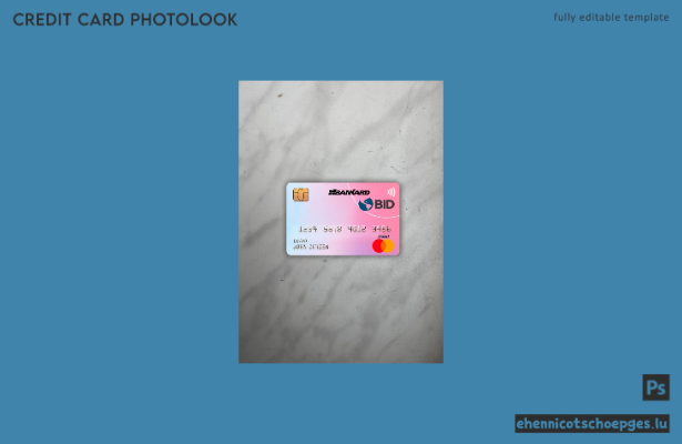 Ecuador Interamerikanische Entwicklungsbank (IDB) Bank Mastercard Photolook Beispielvorschau